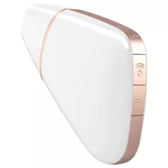   Satisfyer Love Triangle - Aplikáciou ovládaný klitorálny stimulátor s vlnami vzduchu (biely)