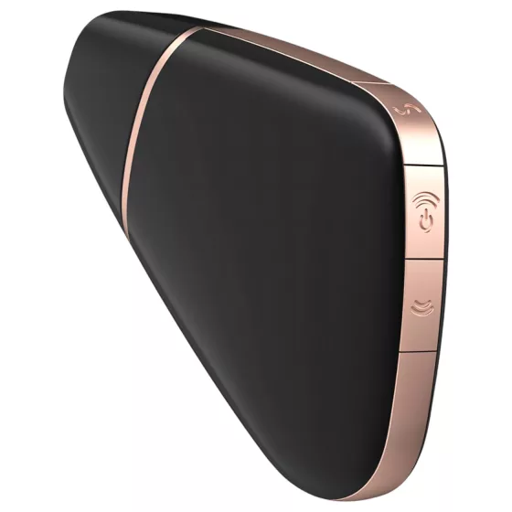 Satisfyer Love Triangle - Aplikáciou ovládaný klitorálny stimulátor s tlakovými vlnami (čierny)