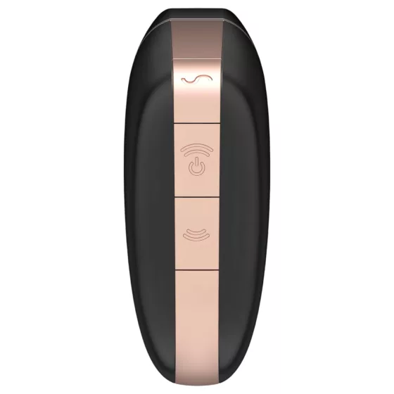 Satisfyer Love Triangle - Aplikáciou ovládaný klitorálny stimulátor s tlakovými vlnami (čierny)