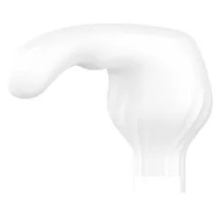   Satisfyer Double Wand-er - masážny vibrátor - smart funkcie - biely