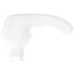   Satisfyer Double Wand-er - chytrý masážny vibrátor (biely)