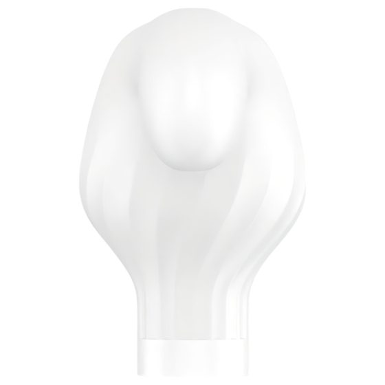 Satisfyer Double Wand-er - chytrý masážny vibrátor (biely)