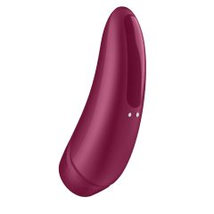   Satisfyer Curvy 1+ - nabíjací, vodotesný smart vibrátor na stimuláciu klitorisu (červená ruža)