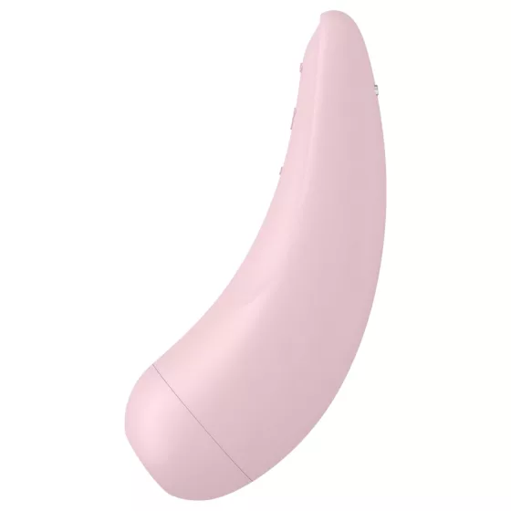 Satisfyer Curvy 2+ - aplikáciou ovládaný pulzačný stimulátor klitorisu (ružový)
