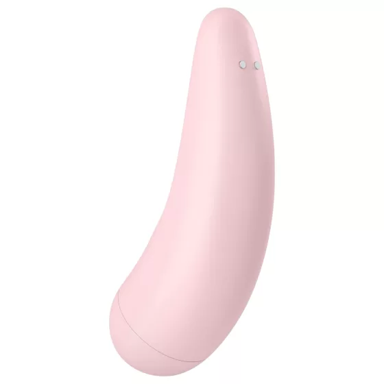 Satisfyer Curvy 2+ - aplikáciou ovládaný pulzačný stimulátor klitorisu (ružový)