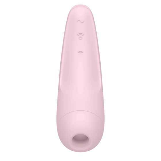 Satisfyer Curvy 2+ -nabíjací vodotesný smart vibrátor a stimulátor klitorisu (ružový)