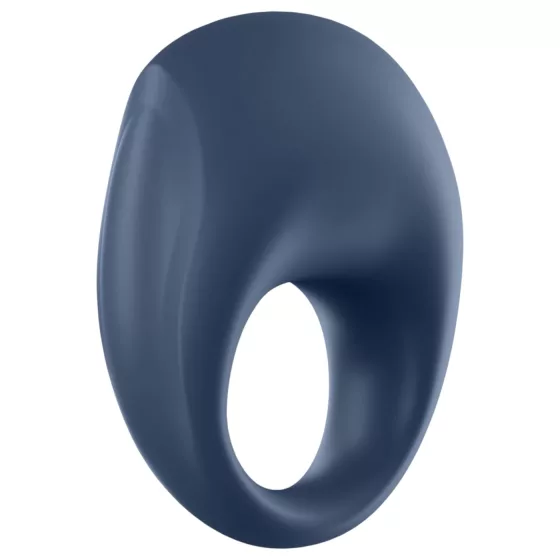 Satisfyer Strong One - vibračný erekčný krúžok pre mužov s ovládaním cez aplikáciu (modrý)
