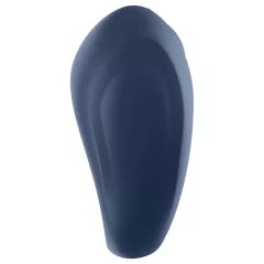   Satisfyer Strong One - vibračný erekčný krúžok pre mužov s ovládaním cez aplikáciu (modrý)