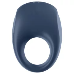   Satisfyer Strong One - vibračný erekčný krúžok pre mužov s ovládaním cez aplikáciu (modrý)
