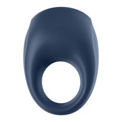   Satisfyer Strong One - nabíjací, vodotesný smart krúžok na penis (modrý)