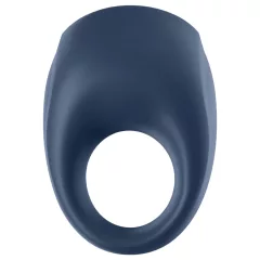   Satisfyer Strong One - vibračný erekčný krúžok pre mužov s ovládaním cez aplikáciu (modrý)