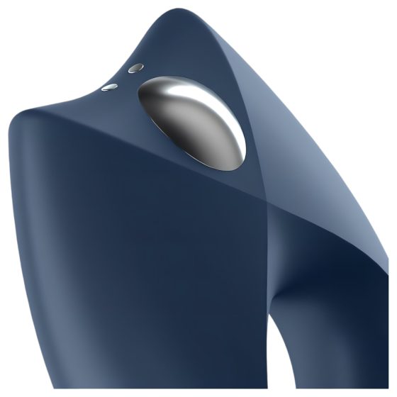 Satisfyer Royal One - inteligentný vibračný krúžok na penis (modrý)