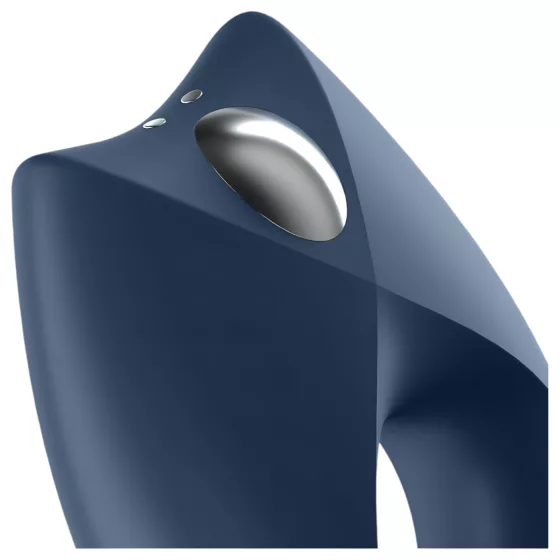 Satisfyer Royal One - Vibrátor na penis s ovládaním cez aplikáciu, pre mužov (modrý)