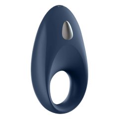   Satisfyer Mighty One - nabíjací, vodotesný smart krúžok na penis (modrý)