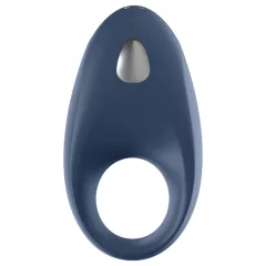   Satisfyer Mighty One - Vibračný erekčný krúžok pre mužov s ovládaním cez aplikáciu (modrý)