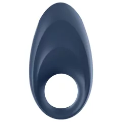   Satisfyer Mighty One - Vibračný erekčný krúžok pre mužov s ovládaním cez aplikáciu (modrý)