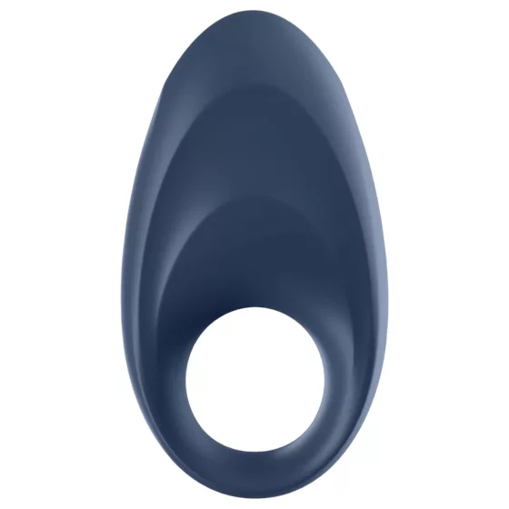 Satisfyer Mighty One - vibračný erekčný krúžok - smart funkcia - modrý