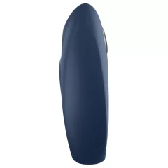   Satisfyer Mighty One - Vibračný erekčný krúžok pre mužov s ovládaním cez aplikáciu (modrý)