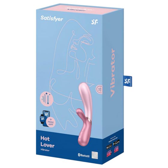 Satisfyer Hot Lover - inteligentný vibrátor (ružový)