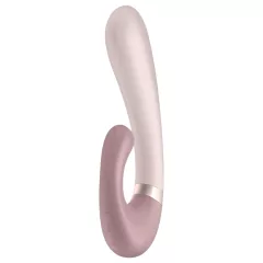   Satisfyer Heat Wave - aplikáciou ovládaný vyhrievací vibrátor (béžový)