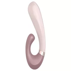   Satisfyer Heat Wave - aplikáciou ovládaný vyhrievací vibrátor (béžový)