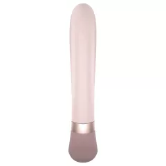   Satisfyer Heat Wave - aplikáciou ovládaný vyhrievací vibrátor (béžový)