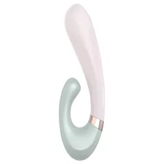   Satisfyer Heat Wave - vibrátor s vyhrievaním a ramenom - mätová