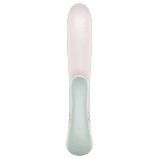 Satisfyer Heat Wave - vibrátor s vyhrievaním a ramenom - mätová