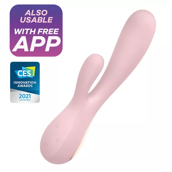 Satisfyer Mono Flex - inteligentný vodotesný vibrátor (ružový)
