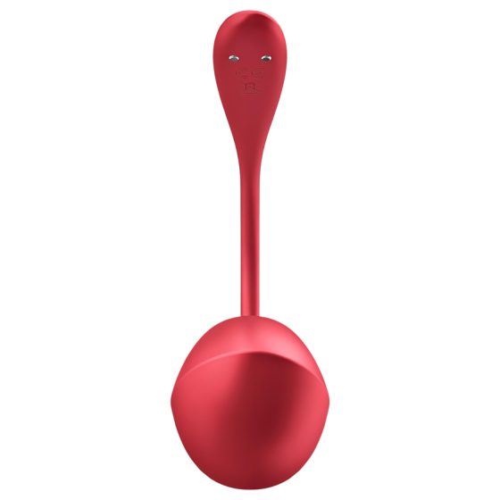 Satisfyer - vibračné vajíčko na diaľkové ovládanie - červené