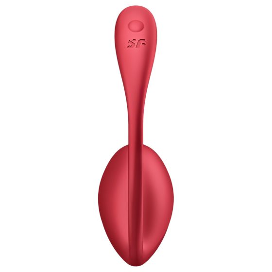 Satisfyer - vibračné vajíčko na diaľkové ovládanie - červené