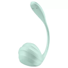   Satisfyer Smooth Petal - nositeľné vibračné vajíčko ovládané aplikáciou (zelené)