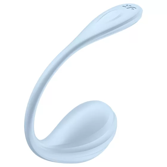 Satisfyer - vibračné vajíčko s aplikáciou - modré