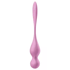   Satisfyer Love Birds 1 - vibračné venušine guličky ovládané aplikáciou (ružové)