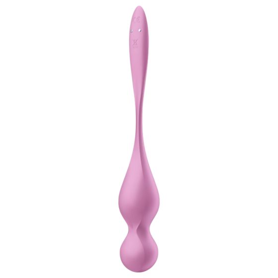 Satisfyer Love Birds 1 - vibračné venušine guličky - smart funkcia - ružové