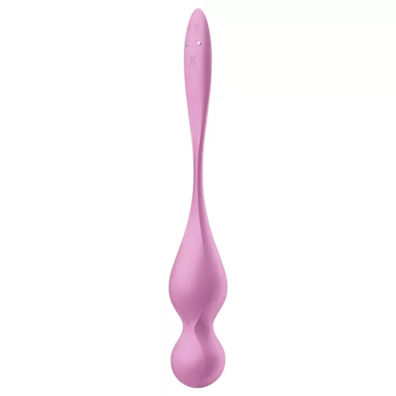 Satisfyer Love Birds 1 - vibračné venušine guličky ovládané aplikáciou (ružové)