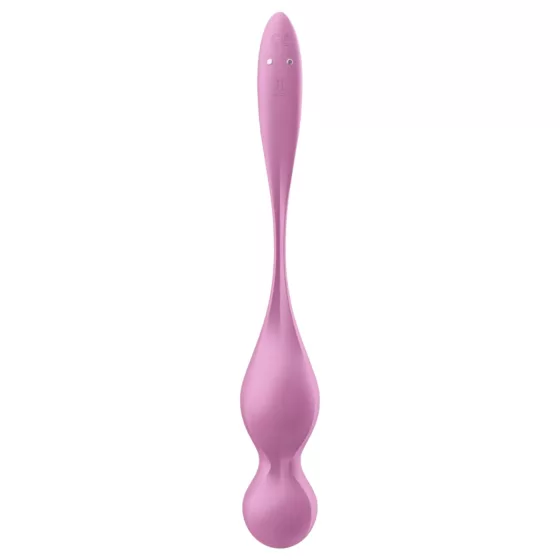 Satisfyer Love Birds 1 - vibračné venušine guličky ovládané aplikáciou (ružové)