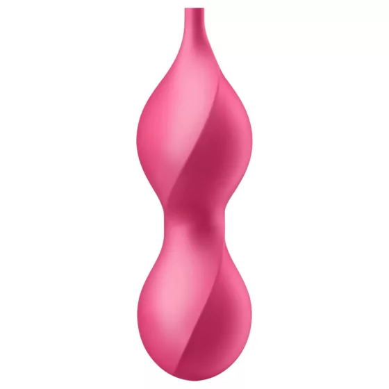 Satisfyer Love Birds 2 - vibračná venušina guľa s ovládaním cez aplikáciu (ružová)