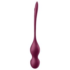   Satisfyer Love Birds Vary - inteligentná venušina guľa - nastaviteľná - červená