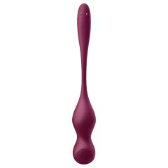   Satisfyer Love Birds Vary - inteligentná venušina guľa - nastaviteľná - červená