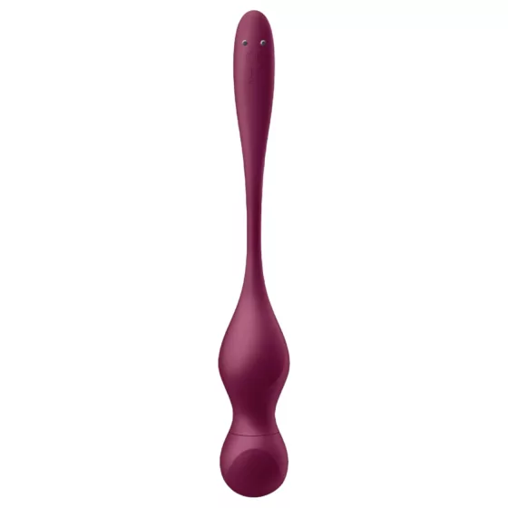 Satisfyer Love Birds Vary - Vibračné venušine guličky ovládané aplikáciou (červené)
