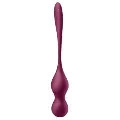   Satisfyer Love Birds Vary - inteligentná venušina guľa - nastaviteľná - červená