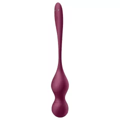   Satisfyer Love Birds Vary - Vibračné venušine guličky ovládané aplikáciou (červené)