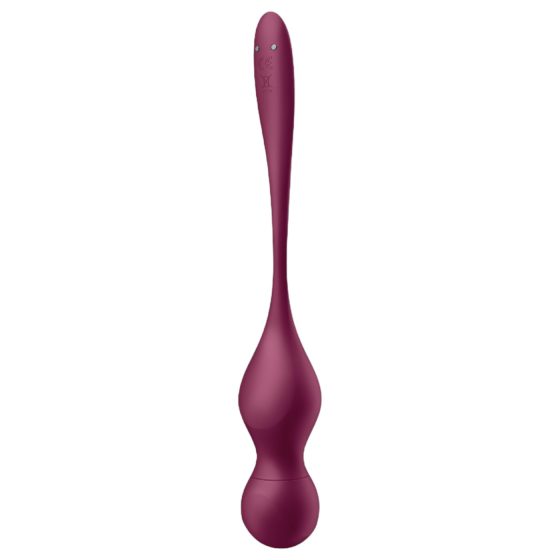 Satisfyer Love Birds Vary - inteligentná venušina guľa - nastaviteľná - červená