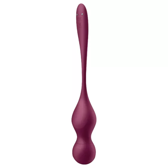 Satisfyer Love Birds Vary - Vibračné venušine guličky ovládané aplikáciou (červené)