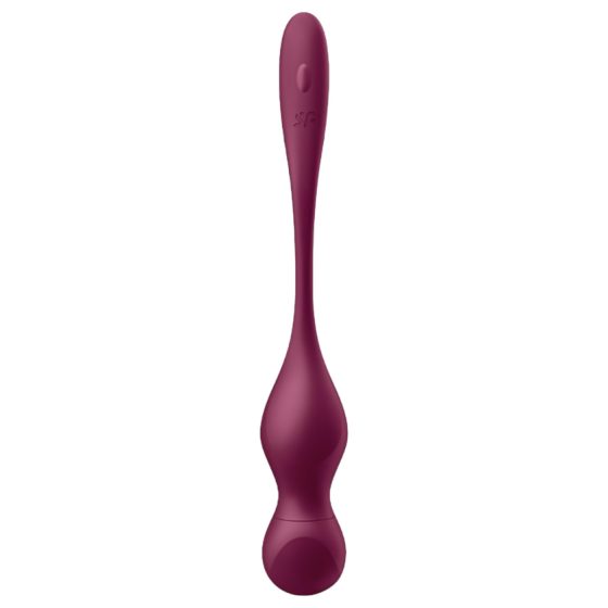 Satisfyer Love Birds Vary - inteligentná venušina guľa - nastaviteľná - červená