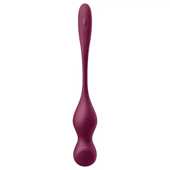 Satisfyer Love Birds Vary - Vibračné venušine guličky ovládané aplikáciou (červené)