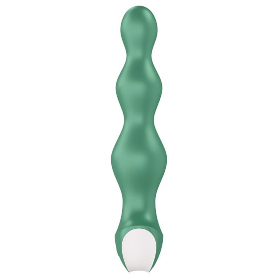 Satisfyer - análny vibrátor - nabíjateľný, vodotesný, zelený