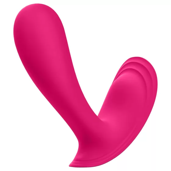 Satisfyer Top Secret - vibrátor s 2 motormi - smart - ružový