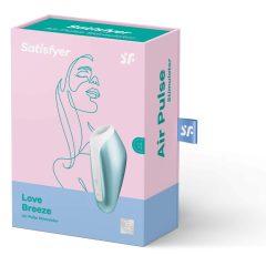   Satisfyer Love Breeze - nabíjací, vodotesný stimulátor na klitoris (modrý)